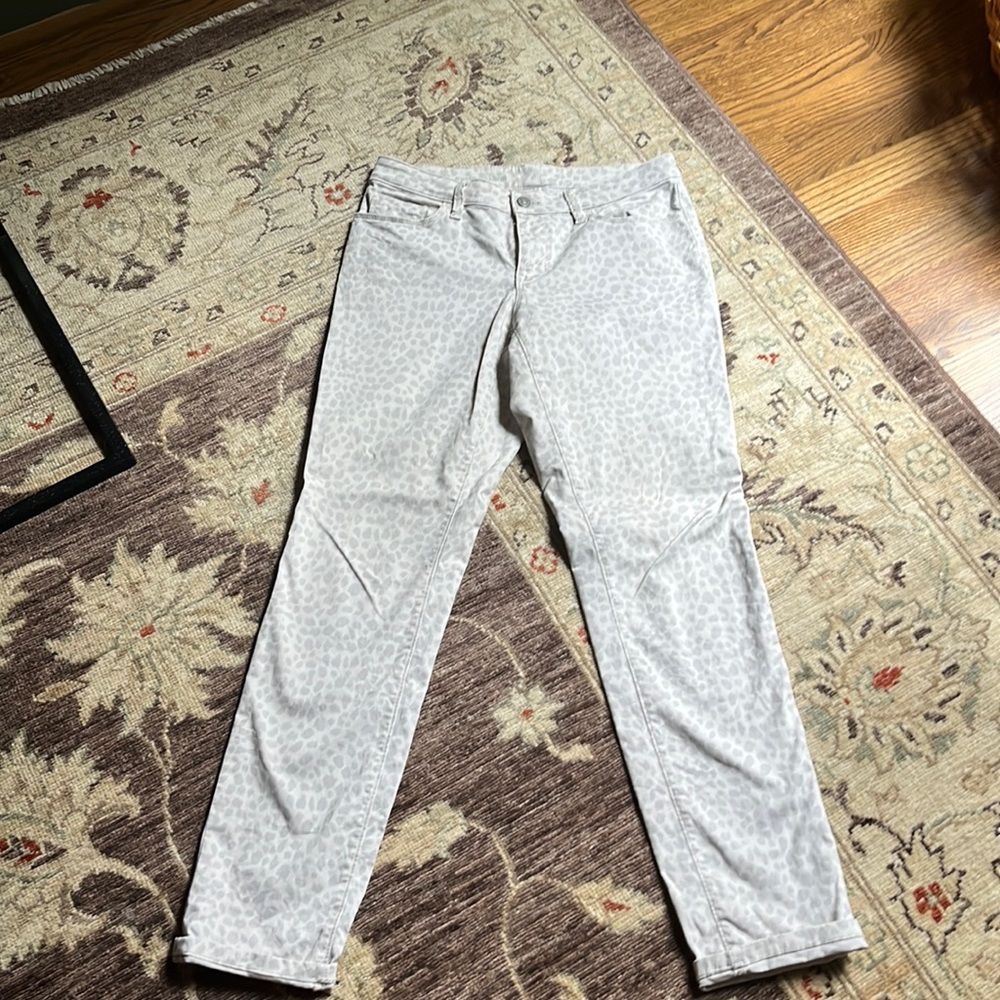 Women’s Ann Taylor loft, animal, print jeans